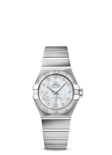 Omega Constellation Co‑Axial Master Chronometer 27 Small Seconds Stainless Steel / MOP 127.10.27.20.55.001
