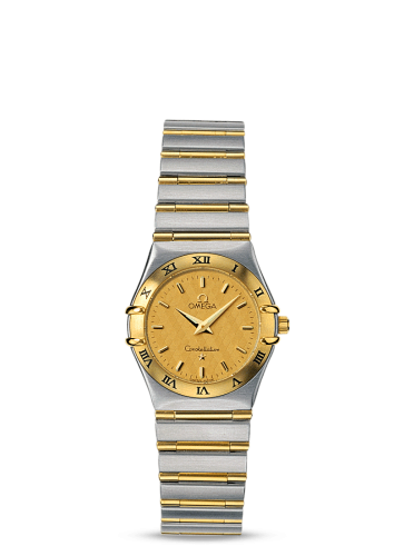 Omega Constellation Quartz 25.5 '95 Stainless Steel / Yellow Gold / Champagne 1272.10.00