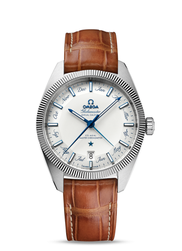 Omega Globemaster Annual Calendar Stainless Steel / White 130.33.41.22.02.001