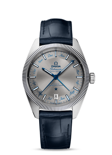 Omega Globemaster Annual Calendar Stainless Steel / Silver 130.33.41.22.06.001