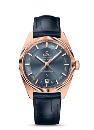 Omega Globemaster Annual Calendar Sedna Gold / Grey 130.53.41.22.03.001