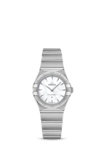 Omega Constellation Manhattan 25 Quartz Stainless Steel / MOP 131.10.25.60.05.001