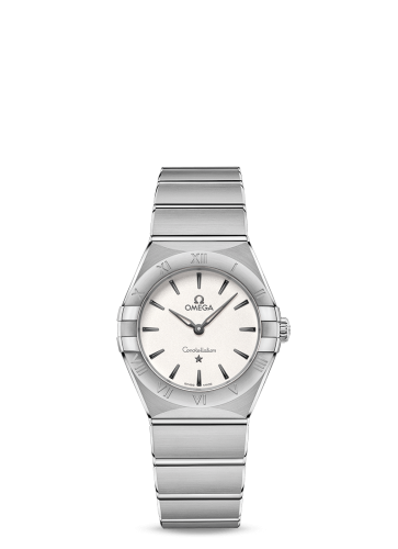 Omega Constellation Manhattan 28 Quartz Stainless Steel / Silver 131.10.28.60.02.001