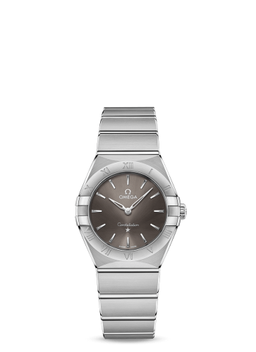 Omega Constellation Manhattan 28 Quartz Stainless Steel / Grey 131.10.28.60.06.001