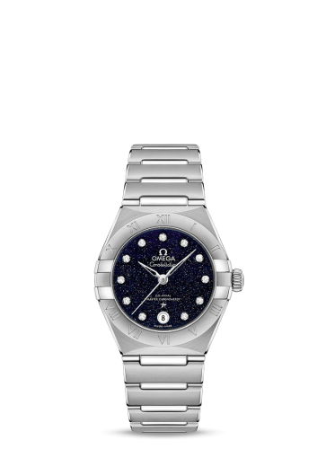 Omega Constellation Manhattan 29 Co-Axial Master Chronometer Stainless Steel / Aventurine 131.10.29.20.53.001