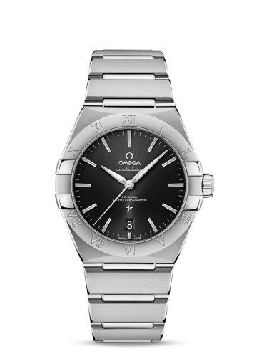 Omega Constellation Master Chronometer 39 Stainless Steel / Black / Bracelet 131.10.39.20.01.001