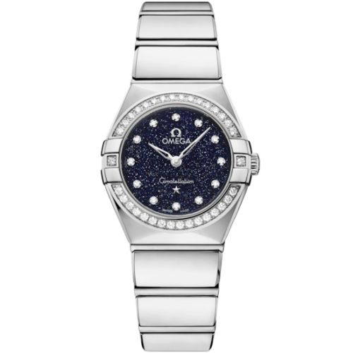 Omega Constellation 25 Quartz Stainless Steel - Diamond / Aventurine 131.15.25.60.53.002