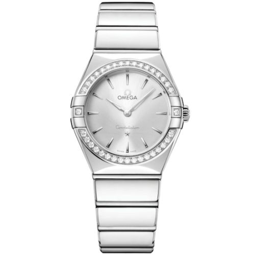 Omega Constellation 28 Quartz Stainless Steel - Diamond / Silver 131.15.28.60.02.001