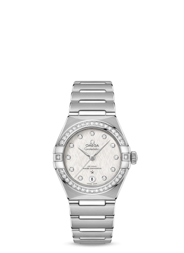 Omega Constellation Manhattan 29 Co-Axial Master Chronometer Stainless Steel / Silk Diamond / Diamond 131.15.29.20.52.001