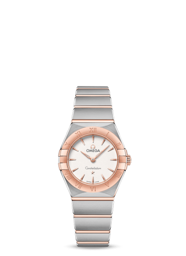 Omega Constellation Manhattan 25 Quartz Stainless Steel / Sedna Gold / Silver 131.20.25.60.02.001