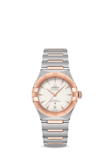 Omega Constellation Manhattan 29 Co-Axial Master Chronometer Stainless Steel / Sedna Gold / Silver 131.20.29.20.02.001