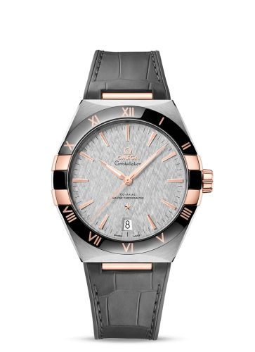 Omega Constellation Master Chronometer 41 Stainless Steel / Sedna Gold / Ceramic / Grey 131.23.41.21.06.001