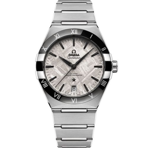 Omega Constellation Master Chronometer 41 Stainless Steel - Ceramic / Silver Meteorite 131.30.41.21.99.001