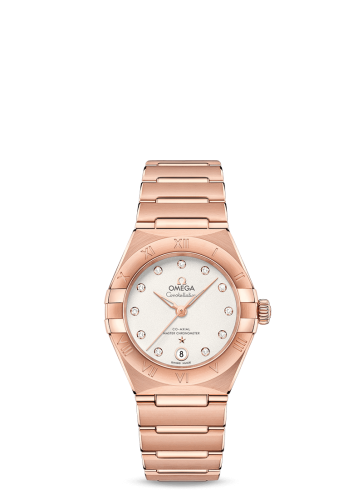 Omega Constellation Manhattan 29 Co-Axial Master Chronometer Sedna Gold / Silver 131.50.29.20.52.001