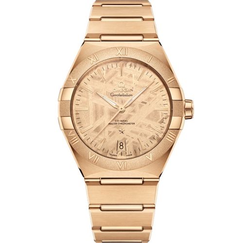 Omega Constellation Master Chronometer 41 Moonshine Gold / Champagne Meteorite 131.50.41.21.99.001