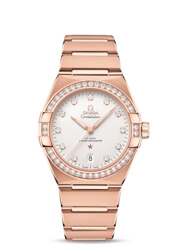 Omega Constellation Master Chronometer 39 Sedna - Diamond / Silver / Bracelet 131.55.39.20.52.001