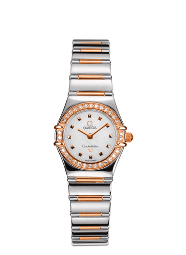 Omega Constellation Quartz 22.5 My Choice Stainless Steel / Red Gold / Diamond / MOP 1368.71.00
