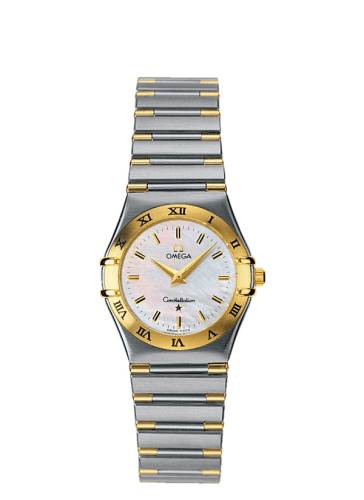 Omega Constellation Quartz 25.5 Stainless Steel / Yellow Gold / MOP 1372.70.00