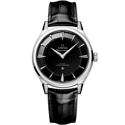 Omega Constellation Observatory Stainless Steel / Black 140.13.39.21.01.001