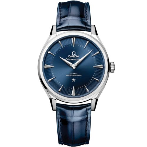 Omega Constellation Observatory Stainless Steel / Blue 140.13.39.21.03.001