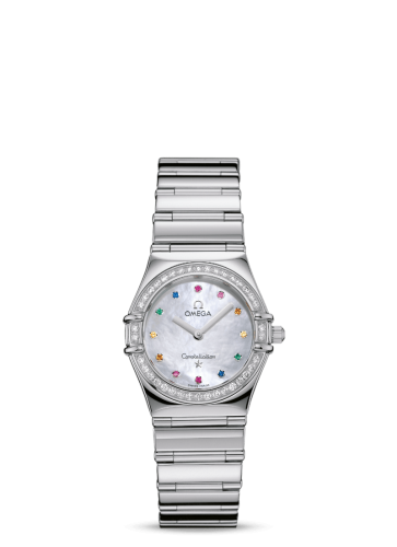 Omega Constellation Quartz 25.5 My Choice Stainless Steel / Diamond / MOP Iris 1475.79.00