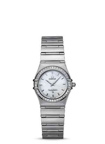 Omega Constellation Quartz 25.5 '95 Stainless Steel / Diamond / MOP 1476.71.00