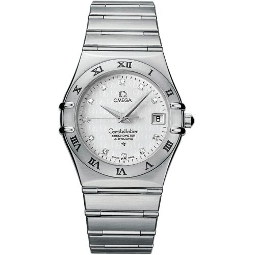 Omega Constellation Automatic 35.5 Stainless Steel / Silver - Diamond 1504.35.00