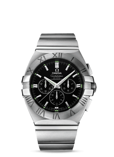 Omega Constellation Co-Axial 41 Chronograph Double Eagle Stainless Steel / Black / Bracelet 1514.51.00