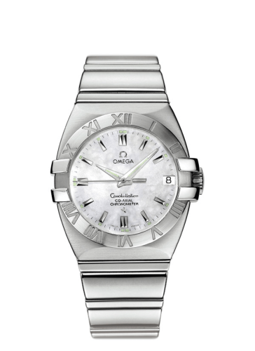 Omega Constellation Co-Axial 31 Double Eagle Stainless Steel / MOP 1590.70.00