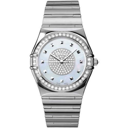 Omega Constellation Automatic 35.5 '95 White Gold / Year of the Snake 1900.11.51