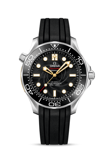 Omega Seamaster Diver 300M Master Co-Axial 42 James Bond Stainless Steel / Black / Rubber 210.22.42.20.01.003