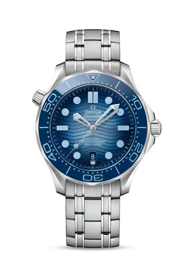 Omega Seamaster Diver 300M Master Co-Axial 42 Stainless Steel / Summer Blue / Bracelet 210.30.42.20.03.003