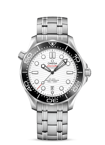 Omega Seamaster Diver 300M Master Co-Axial 42 Stainless Steel / White / Bracelet 210.30.42.20.04.001
