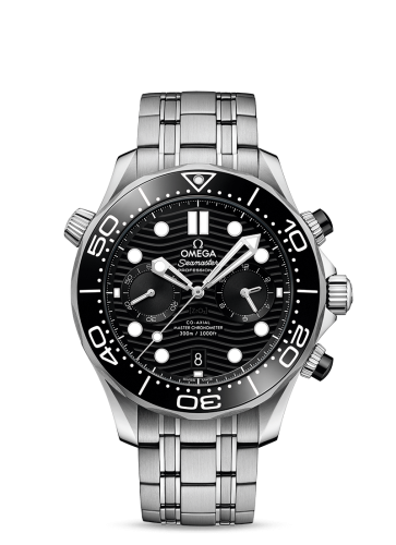 Omega Seamaster Diver 300M Master Co-Axial 44 Chronograph Stainless Steel / Black / Bracelet 210.30.44.51.01.001