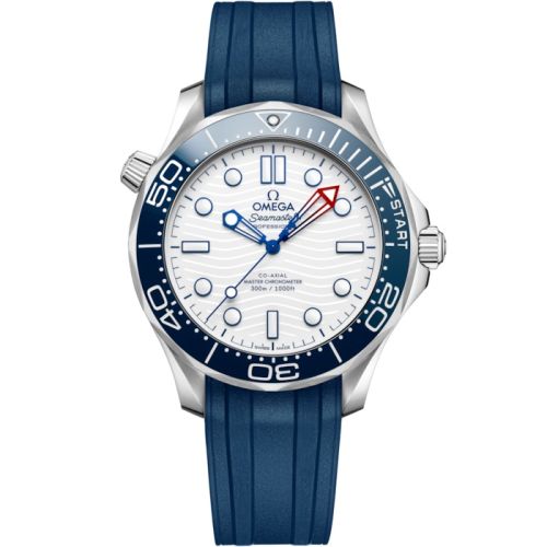 Omega Seamaster Diver 300M Master Co-Axial 42 America's Cup 2024 / Rubber 210.32.42.20.04.002