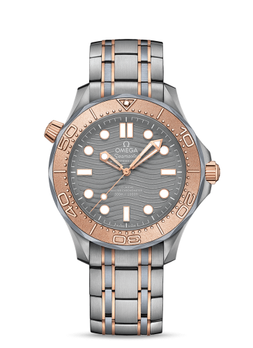 Omega Seamaster Diver 300M Master Co-Axial 42 Titanium / Tantalum / Sedna Gold / Grey / Bracelet 210.60.42.20.99.001