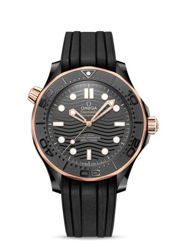 Omega Seamaster Diver 300M Master Co-Axial 43.5 Sedna Black 210.62.44.20.01.001