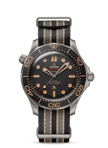 Omega Seamaster Diver 300M Master Co-Axial 42 James Bond No Time to Die / NATO 210.92.42.20.01.001