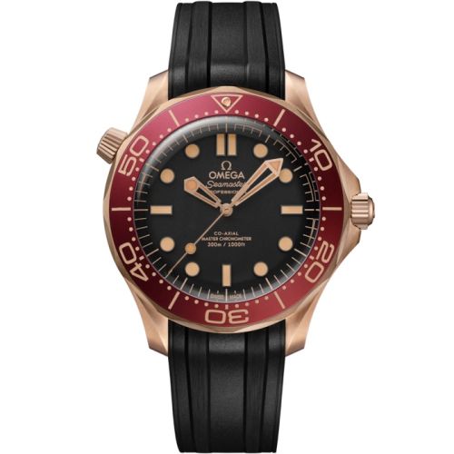 Omega Seamaster Diver 300M Master Co-Axial 42 Bronze Gold / Black / Rubber 210.92.42.20.01.003