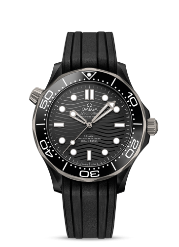 Omega Seamaster Diver 300M Master Co-Axial 43.5 Ceramic / Titanium / Black / Rubber 210.92.44.20.01.001