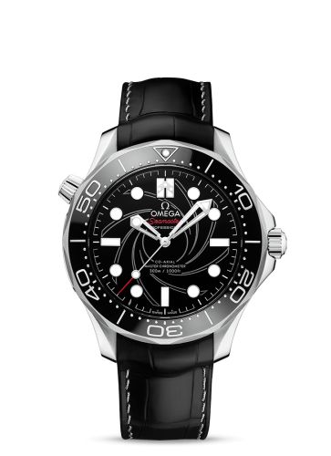 Omega Seamaster Diver 300M Master Co-Axial 42 James Bond Platinum / Black 210.93.42.20.01.001
