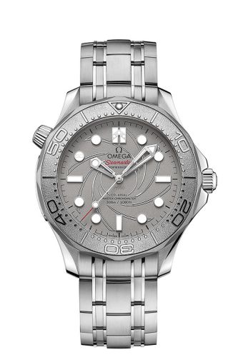 Omega Seamaster Diver 300M Master Co-Axial 42 Platinum Aston Martin Neiman Marcus 210.93.42.20.99.001