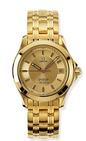 Omega Seamaster 120M Automatic 36.25 Yellow Gold / Champagne 2101.11.00
