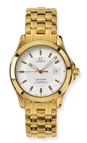 Omega Seamaster 120M Automatic 36.25 Yellow Gold / White 2101.21.00