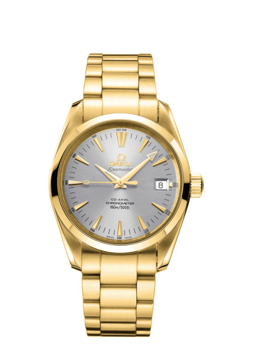 Omega Seamaster Aqua Terra 150M Co-Axial 42.2 Yellow Gold / Silver / Bracelet 2102.30.00