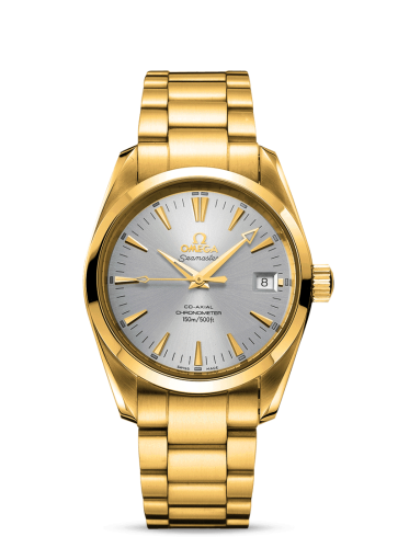 Omega Seamaster Aqua Terra 150M Co-Axial 39.2 Yellow Gold / Silver / Bracelet 2103.30.00