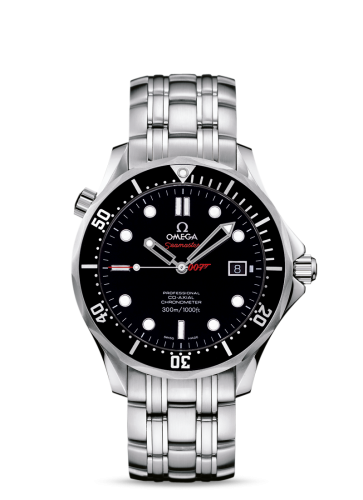 Omega Seamaster Diver 300M Co-Axial 41 Stainless Steel / Black / Bracelet / James Bond Quantum of Solace 212.30.41.20.01.001
