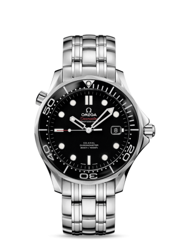 Omega Seamaster Diver 300M Co-Axial 41 Stainless Steel / Black / Bracelet / Ceramic 212.30.41.20.01.003