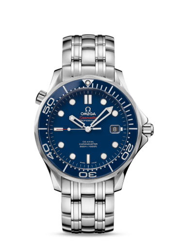 Omega Seamaster Diver 300M Co-Axial 41 Stainless Steel / Blue / Bracelet / Ceramic 212.30.41.20.03.001