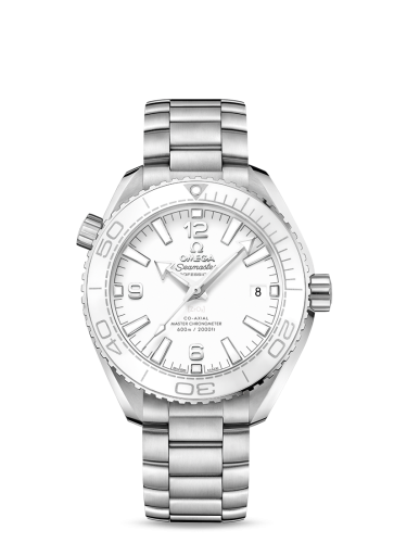 Omega Seamaster Planet Ocean 600M Co-Axial 39.5 Master Chronometer Stainless Steel / White / Bracelet 215.30.40.20.04.001